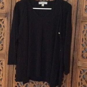 3/4 sleeves cardigan (2 pieces)